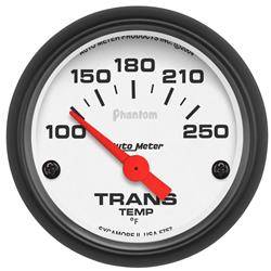 AUTOMETER PRODUCTS - TRANSMISSION TEMP GAUGE  2 1/16 IN 100-250DEG F ELECTRIC