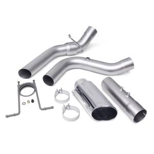Banks Monster Exhaust , 4.0", 2017-2019 Silverado L5P, Polished Tip DPF Back