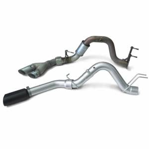 Banks Power - Banks Monster Exhaust, 4.0" 2017-2019 Ford 6.7L Exhaust, Black Tip, DPF Back - Image 2