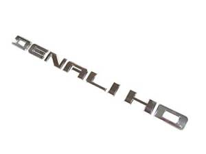 Exterior - Emblems - GM - GM Denali HD Truck Emblem