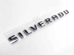 Exterior - Emblems - GM - GM Silverado Raised Letter Emblem