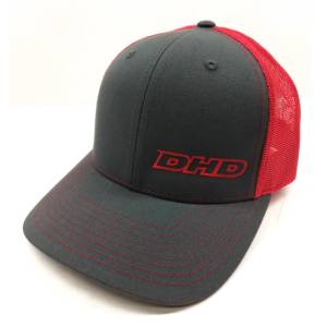 Dirty Hooker Diesel - 061-098 DHD Red Offset Logo Trucker Hat - Image 2
