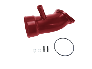 WCFAB - 2017-2019 L5P Duramax 3 1/2" Intake Horn Only with PCV Port
