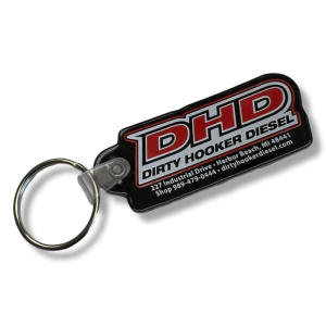 DHD Apparel - DHD Decals and Stickers - Dirty Hooker Diesel - DHD 061-013 Die-Cut Flexible Keychain