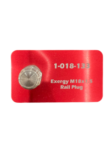 Exergy Performance - Exergy Performance 1-018-133 M18x1.5 Rail Plug