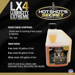 Hot Shot's Secret - Hot Shot's Secret LX4 Fuel Lubricity Extreme 16 OZ - Image 2