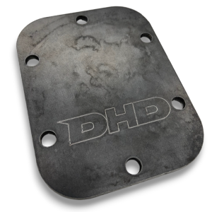 DIY Fabrication Parts - Tabs, Braces & Brackets - Dirty Hooker Diesel - DHD 008-003 Allison 6 Bolt PTO Cover Builders Mount Plate 