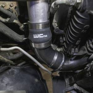 WCFAB - WCFab LBZ/LMM Duramax Passenger Side Intercooler Outlet Elbow Kit 2006-2010 - Image 2