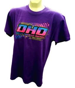 Dirty Hooker Diesel - DHD 061-117T Next Level 90's Roller Rink Purple T-Shirt - Image 2
