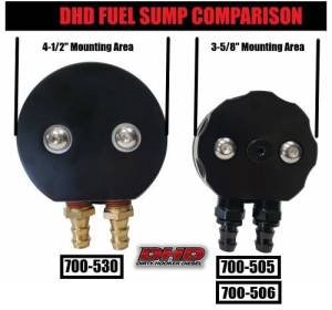 Dirty Hooker Diesel - DHD 700-506 Billet Aluminum Compact Fuel Sump Kit - Image 3