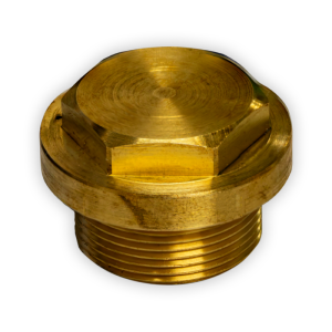 Dirty Hooker Diesel - DHD 007-0357 Brass Duramax Turbo Coolant Feed Plug - Image 2