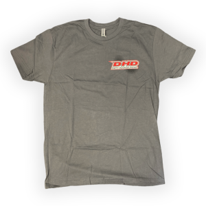Dirty Hooker Diesel - DHD 061-009T Dark Grey Turbo & Piston T-Shirt - Image 2