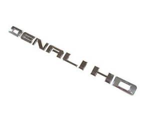 GM Denali HD Truck Emblem