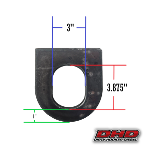 Dirty Hooker Diesel - DHD 008-009 2" Drawbar Universal Pulling Hitch - Image 3