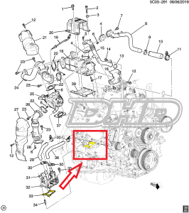 Gasket on Manifold