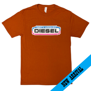 Orange Diesel T Shirt