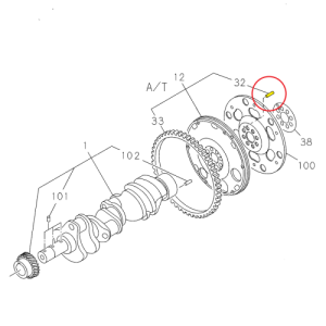 12625107 Dowel Pin Location