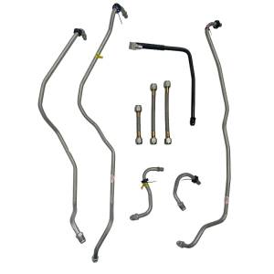 DHD 100-670 Hardcore LML Transmission Cooler Line Set Allison 6-Speed 2011-2014