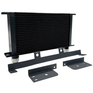 PPE High Capacity Duramax Transmission Cooler - Orange Clips 2001-2003 Allison