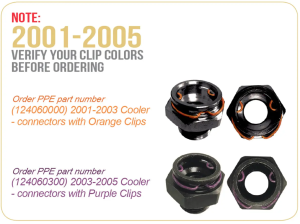 PPE - PPE High Capacity Duramax Transmission Cooler - Purple Clips 2003 2004 2005 Allison - Image 8