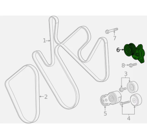 1273553 Belt Tensioner