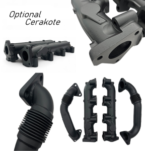Dirty Hooker Diesel - DHD Duramax High Flow Lo-Pro Manifold & Up Pipe Bundle 2001-2004 LB7 - Image 7