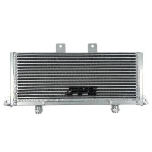 PPE Xtreme Bar & Plate Duramax Transmission Cooler - Orange Clips 2001 2002 2003 Allison