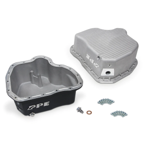 PPE - PPE Raw Aluminum High-Capacity Deep Duramax Engine Oil Pan for 2001-2010 6.6L - Image 2