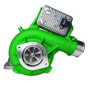 66mm L5P Duramax Turbo Neon Green